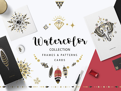 Be Wild Be Free branding design elephant frames free illustration packaging patterns set sonice universe wild