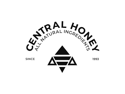 Central Honey Concept 2 branding branding logos design logo