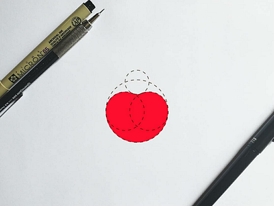 Cherry #2 branding cherry clean concept creative logo design fruit logo logobranding logodesign minimal modern
