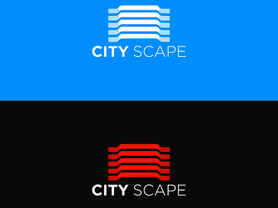 City Scape Logo Design branding building city clean concept creative logo design logo logobranding logodesign minimal modern negative space