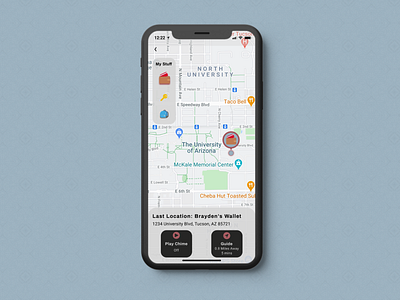 Daily UI 020 - Location Tracker