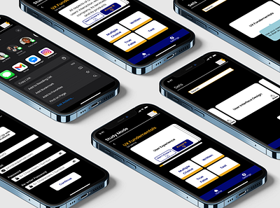 StudySesh | Fast and Effective Study Sessions app app design design mock up ui ui design ux ux design visual design