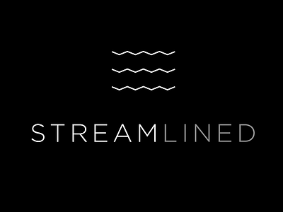 Streamlined Logo logo minimalist simple