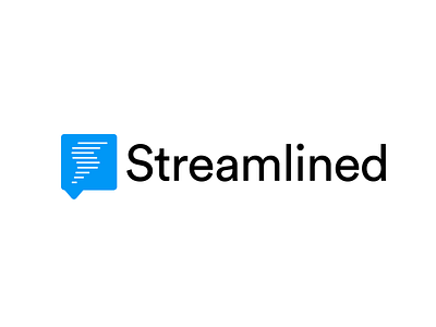 The Streamlined Logo logo simple streamlined