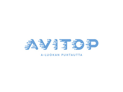 Avitop blue branding clean cleaning finland foam helsinki levogrin line logo water