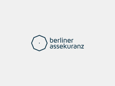 Berliner Assekuranz berlin branding insurance levogrin logo umbrella