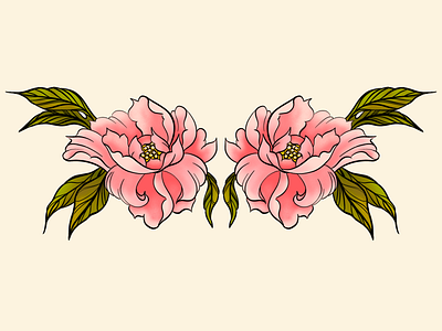 flower tattoo art design illustration procreate tattoo tattoos