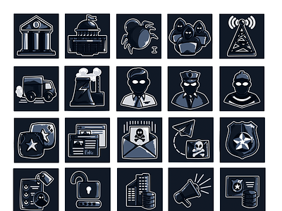 Icons for the game character characterdesign design illustraion illustration
