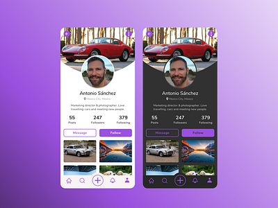 Daily UI 006/User Profile