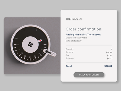 Daily UI 017/ Email Receipt daily 100 challenge dailyui design email receipt figma ui ux web