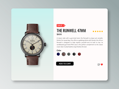 Daily UI 033/Customize Product