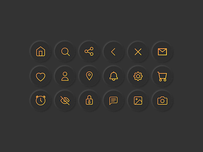 Daily UI 055/Icon Set