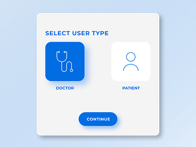 Daily UI 064/Select User Type daily 100 challenge dailyui design figma ui user type ux