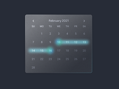 Daily UI/Date Picker calendar daily 100 challenge dailyui date picker design figma glass effect glassmorphism ui ux