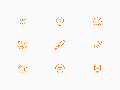 Line Icons design icon icons linear minimal minimalism minimalistic vector web