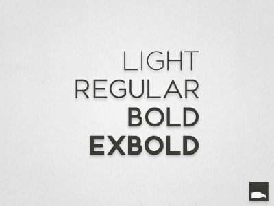 Woes Sans bold extra font light regular sans serif
