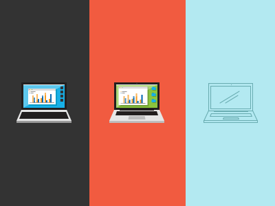 Evolution of my laptop apple graphic design icon illustration laptop