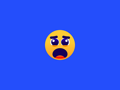 Emo-G animation character design emoji icon illustration vector