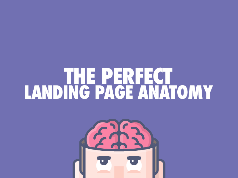 The Perfect Landing Page Anatomy animated brain gif graphic design head illustration
