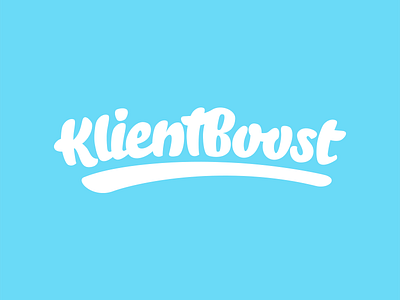Klientboost! branding graphic design illustration logo