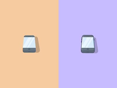 Phones! icons illustration mobile phone