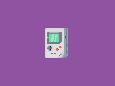 Old School! design gameboy icon illustration nintendo