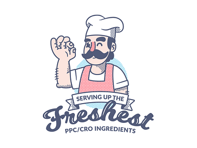 🍕 Pizza Guy 🍕 branding character design chef halftones illustration pizza