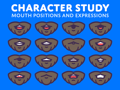 Watch your mouth! animation character design illustration mouth