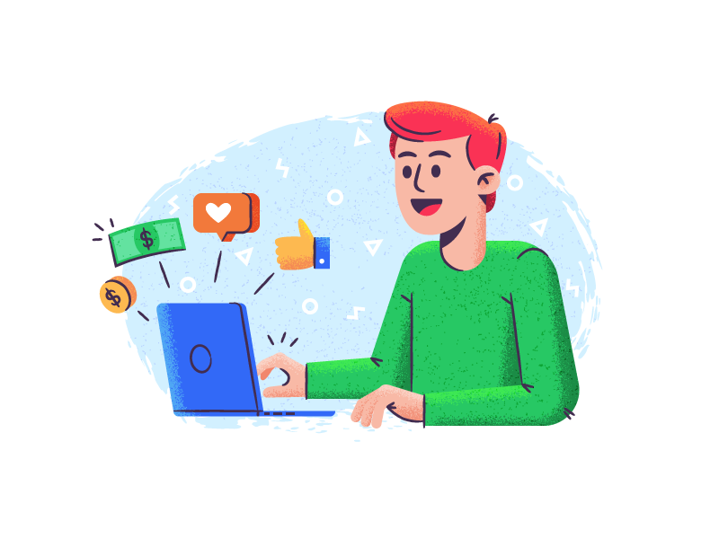 Modified Style That Made The Cut! business facebook illustration instagram laptop likes social media