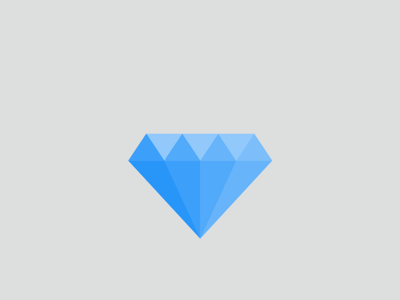 💎 Diamond 💎 animate animation diamond gif illustration loop