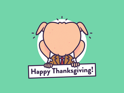 🦃 Happy Thanksgiving Dribbble Family 🦃 design graphic design holiday illustration mr bean thanksgiving turkey vector