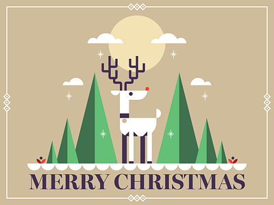 Merry Christmas 2018! branding christmas design graphic design holiday illustration vector