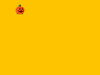 Happy Thanksgiving! animated animation design fall halloween horror icon illustration lottie pumpkin thanksgiving vector