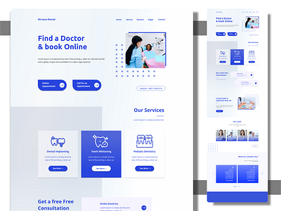 Doctor Appointment UI 2020 trend aplications app design call to action clean color concept dental clinic design design doctor app doctor appointment doctor book doctors figma design figmadesign healthcare ux web ui website design