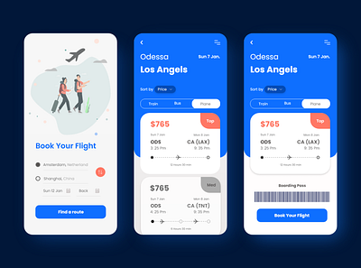 Airline Ticket Booking Mobile App UI 2021 design aplications app design appdesign appdesigner branding clean color concept creative design design flight app flight booking flight search user design website design xd design