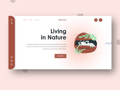 Rooftop Gardening Solutions Agency 2020 trend agency agency branding agency landing page agency website aplications app design branding clean color colors concept design illustration nature art nature illustration tree plantation agency treehouse website design xd design