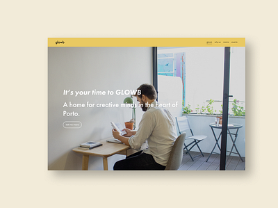 glowb branding design graphic design logo ui webdesign