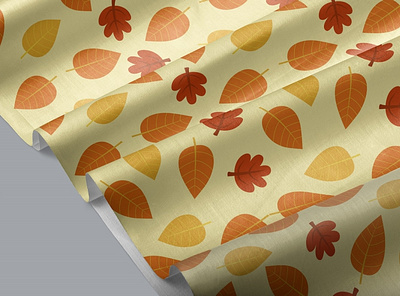 Colorful leafs autumn autumn leaves awesome branding colorful design digital art fall illustration leafs orange pattern