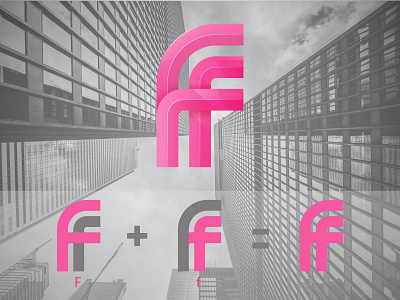 LETTERMARK Ff branding design illustration logo logo design logo inspiration vector