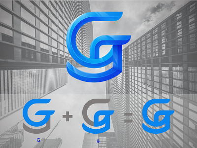 LETTERMARK Gg branding design illustration logo logo design logo inspiration vector