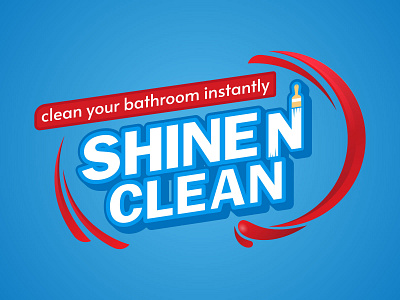 SHINE and CLEAN branding design illustration illustrator logo logo design logo inspiration typography vector wordmark