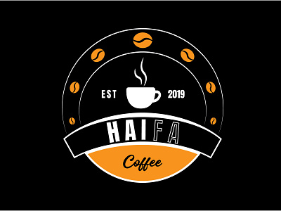 HAIFA COFFE art branding design icon illustration illustrator logo logo design logo inspiration vector