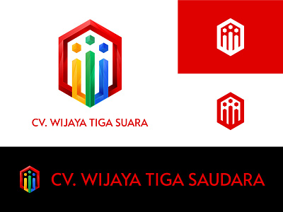 W + 3 PERSON branding design illustration logo logo design logo inspiration typography vector