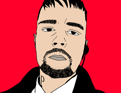 Security adobe illustrator avatar design illustration