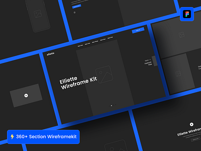 Elliette Wireframe Kit