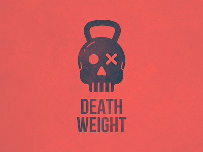 Death Weight Logo - Freestyle branding freestyle freestyle friday illustration kettlebell logo weight lifting
