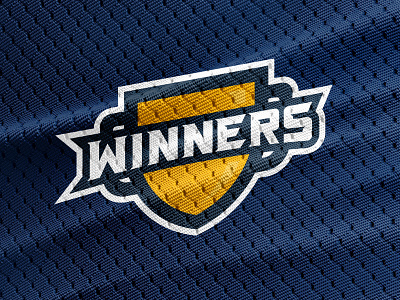 Winners | Unused Concept branding clothing custom type fantasy football league logo sportswear typography