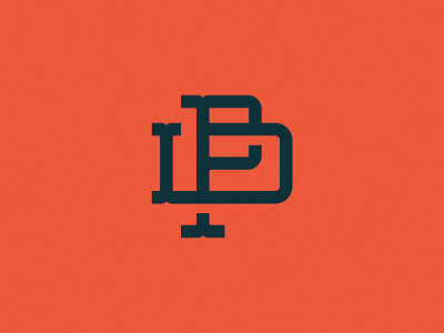 PD Gram branding lettering logo monogram pd type typography