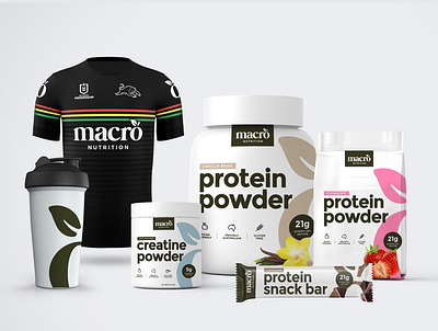 Macro Nutrition | Branding & Packaging branding and identity fitness health logo packaging