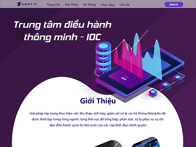 landing page IOC-VNPT